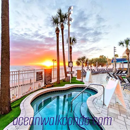 Direct Oceanfront 2 Bedroom Ocean Walk 3 Balconies 1601 Daytona Beach Exterior photo